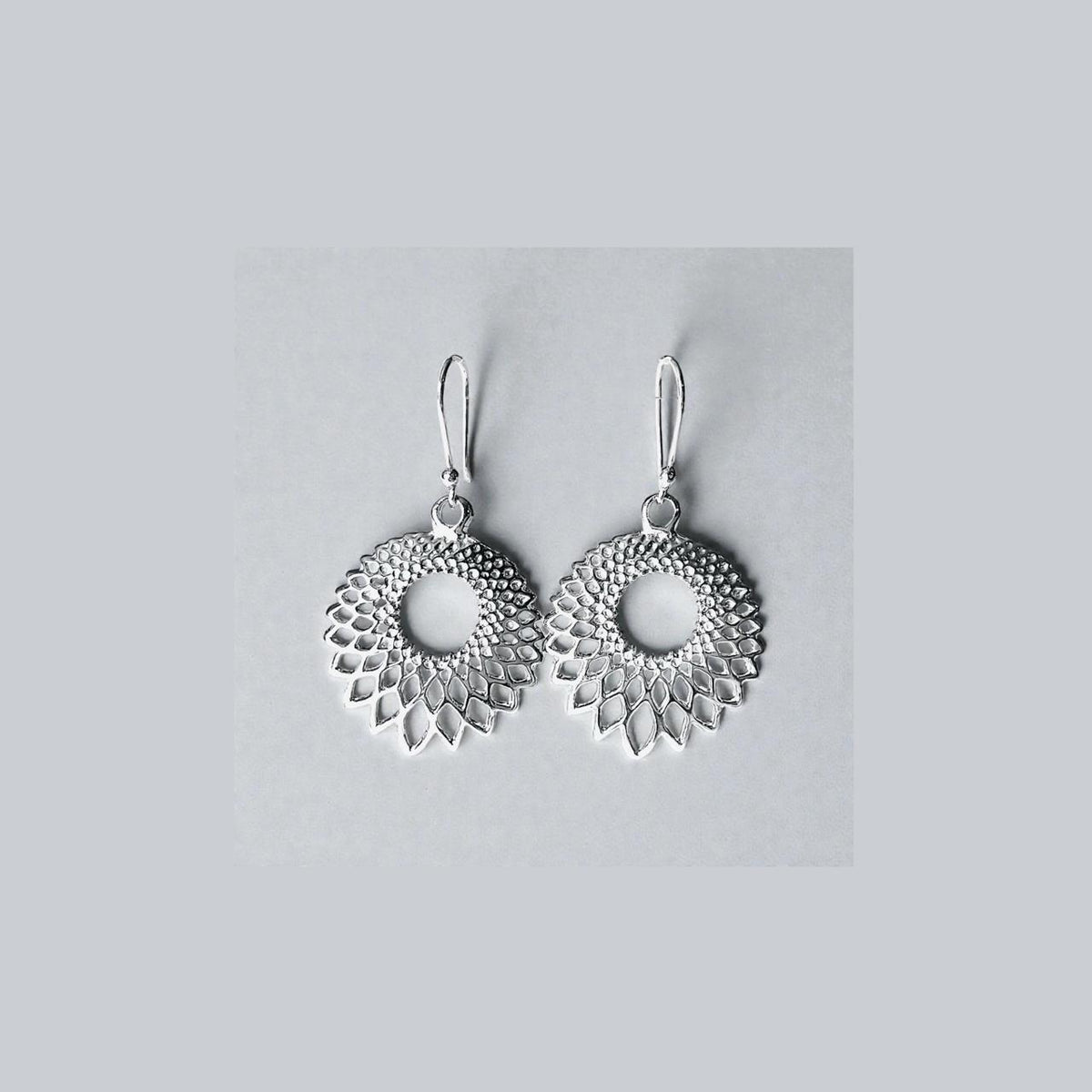 Drop Earrings Mandala